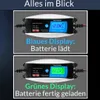 KFZ Batterieladegerät vollautomatisch, 6V/12V Produktbild-Vorschau 3