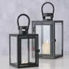 Boltze Laterne Arana Leuchte Schwarz Klarglas Lichtquelle Náhľad obrázku produktu 2