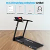 Laufband klappbar AsVIVA T21 Heimtrainer bis 12 km/h 2,5 PS Produktbild-Vorschau 14