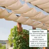 Seilspann-Sonnensegel 270x140cm beige/sand Produktbild-Vorschau 7