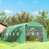 Skleník Outsunny, cca 6 x 3 x 2 m, fóliový skleník s 12 Náhled obrázku produktu 9