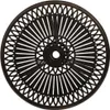 A round, bronze-colored table top with an intricate, openwork design. Náhled obrázku produktu
