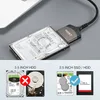 Qost – USB-A auf SATA Adapter – Schwarz – Aluminium – 6 Produktbild-Vorschau 5