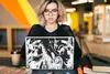MuchoWow® Laptop Aufkleber Sticker Cover Wasserfarben - Produktbild-Vorschau 5
