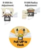 Buse Rotative de Jardin R-VAN 24-360, Arroseur Circulaire Voir les images du produit 4