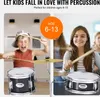 VEVOR Schlagzeugset, 3-teilig, Drum-Set mit verstellbarem Produktbild-Vorschau 4