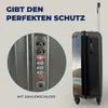 MuchoWow® Koffer Handgepäck Trolley Rollkoffer Kleine Produktbild-Vorschau 3