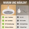 30W stropný ventilátor s osvetlením a diaľkovým ovládaním, Náhľad obrázku produktu 6