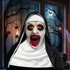 Maska jeptišky na Halloween latexová strašidelná horror Náhled obrázku produktu 4