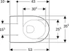 Geberit Wand-Tiefspül-WC iCon geschlossene Form weiß Produktbild-Vorschau 12