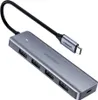 HUB Rozdzielacz USB-C - 4x USB 3.2 z portem zasilania USB-C Produktbild-Vorschau 1