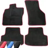 Fußmatten Auto Velours Autoteppiche Schwarz Automatten Set Produktbild-Vorschau 1