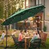 TolleTour Sonnenschirm Ampelschirm 350 cm, UV-Schutz, Produktbild-Vorschau 7
