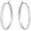 Swarovski Femmes Créoles Dextera Blanc 5389432 Voir les images du produit 8