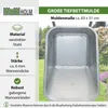 2-Rad Schubkarre verzinkt 150L Gartenkarre Baukarre Produktbild-Vorschau 5