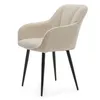 NEW HOME Krzesło glamour LAGO tapicerowane krzesło do Podgląd zdjęcia produktu 5