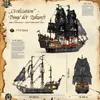 Set di costruzioni a tema pirata con luci, modello di nave Anteprima dell’immagine prodotto 4