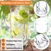 Juego de 6 vasos de cristal KADAX, vasos para agua, vasos Vista previa de la imagen del producto 2