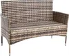 Gartenbank Rattan Gartenmöbel 2-Sitzer Rattanmöbel Sitzbank Produktbild-Vorschau 3