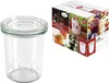 Einkochwelt Pot à conserves 12 pièces, transparent, avec Voir les images du produit 6