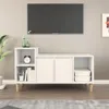 Mobile TV bianco 100x35x55 cm materiale a base di legno Anteprima dell’immagine prodotto 2