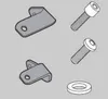 Kit montaggio telai laterali GIVI 1111KIT senza portapacchi Anteprima dell’immagine prodotto 4