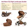Hot Mom Kinderwagen Klassik Kombikinderwagen 3in1 Riesenset Produktbild-Vorschau 2