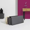 HowHomely Pufa szara pufa 76 x 38 x 38 cm pufa Podgląd zdjęcia produktu 2