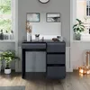 Stolik do przebierania Vicco Sherry Antracyt 90 cm z Podgląd zdjęcia produktu 5