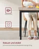 A person sitting at a table, with icons and text highlighting product features. Náhled obrázku produktu