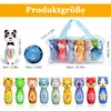 Kegelspiel für Kinder Ball Set mit 10 Kegel und 2 Bälle Produktbild-Vorschau 2