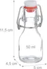 Relaxdays bottigliette, confezione da 30, 50 ml, bottiglie Anteprima dell’immagine prodotto 4