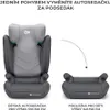 Siège auto KinderKraft - I-Spark, i-Size, 100-150 cm, Gris Voir les images du produit 12
