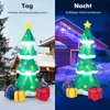 COSTWAY Weihnachtsbaum selbstaufblasend 180cm mit Produktbild-Vorschau 4