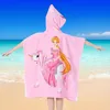 Kinder-Poncho-Handtuch mit Kapuze 120x60 cm – Produktbild-Vorschau 11
