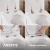 AREBOS Toaletní sedátko s funkcí pomalého zavírání a Náhled obrázku produktu 6