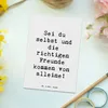 Mr. & Mrs. Panda Postkarte Spruch Neue Freunde finden - Produktbild-Vorschau 2