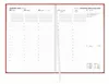 Terminer A6, Struktur rot 2027 Produktbild-Vorschau 2