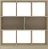 vidaXL Bibliothèque Chêne Sonoma 97,5x29,5x100 cm Matériau Voir les images du produit 6