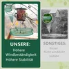 2er Set Upgrade Vogelfutterspender Auffangschale für Balkon Produktbild-Vorschau 5