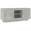 vidaXL TV-Schrank Betongrau 102x35x45 cm Holzwerkstoff Produktbild-Vorschau 1