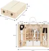 Joyz Werkzeugkasten für Kinder, 21x30x8 cm, Natur, aus Produktbild-Vorschau 5