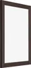 A product image of a dark brown picture frame against a white background. Produktbild-Vorschau
