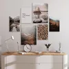 Muralo Leinwand Bilder Set Aufhängfertig 4 Bilder 20 x 30 Produktbild-Vorschau 2