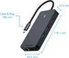 Rapoo USB-C Multiport Adapter 10-in-1, grau Produktbild-Vorschau 7