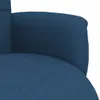 vidaXL Fotel Relax z podnóżkiem niebieski materiał Podgląd zdjęcia produktu 7