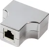 Adaptador modular LogiLink, conector RJ45 a 2 conectores Vista previa de la imagen del producto 1