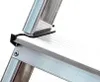 A close-up view of a metal ladder step and its support structure. Náhľad obrázku produktu