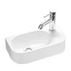 Gäste WC Waschbecken PARK 40x20 cm aus Mineralguss für Produktbild-Vorschau 1