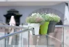 Květináč na zábradlí LOFLY RAILING 24,5 cm - barva: bílá Voir les images du produit 2